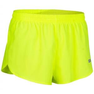NEW BOA men's 1" elite split short in neon yellow